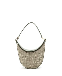 Pre-Owned Loewe Small Luna Hobo Anagram Jacquard