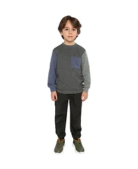 Deux par Toddler Boys' (2T-5T) Colorblock Brushed Jersey Top