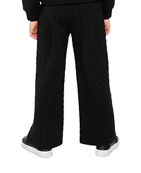 Deux par Toddler Girl 2T-5T Wide Leg Jacquard Pants