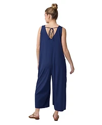 Ingrid + Isabel Women's V-Neck Wide Leg Knit Jumpsuit