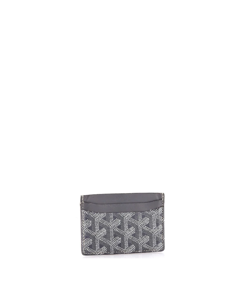 Pre-Owned Goyard Saint Sulpice Card Holder Coated Canvas