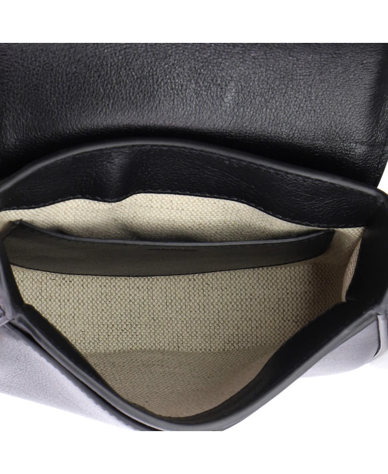 Pre-Owned Chloe Horse Medal Saddle Bag Leather