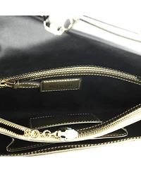 Pre-Owned Bvlgari Medium Serpenti Forever Shoulder Bag Patent