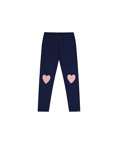 Deux par Deux Little and Big Girl(6-8) Leggings Royal