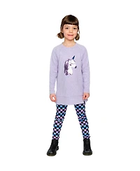 Deux par Toddler Girl 2T-5T Leggings Checkered Print