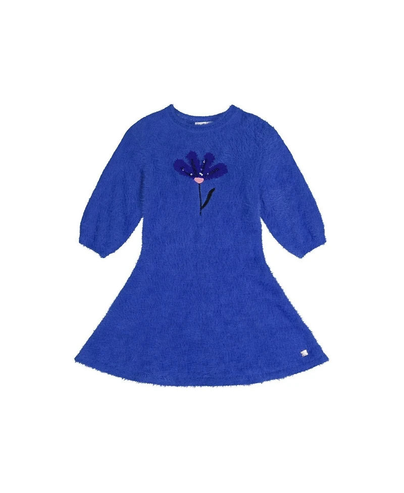 Deux par Little and Big Girl (6- 12) Hairy Knitted Dress