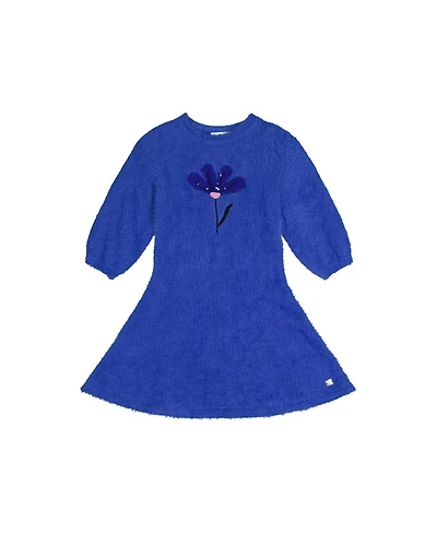 Deux par Little and Big Girl (6- 12) Hairy Knitted Dress