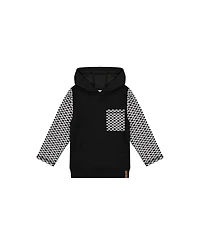 Deux par Toddler Boy's (2T-5T) Top with Chest Pocket Color Block Hooded