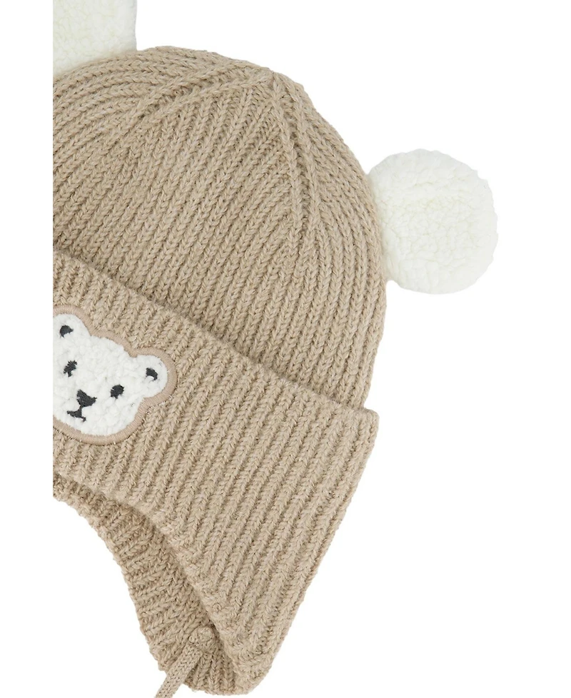 Deux par Deux Toddler Unisex (2-3) Winter Knit Hat