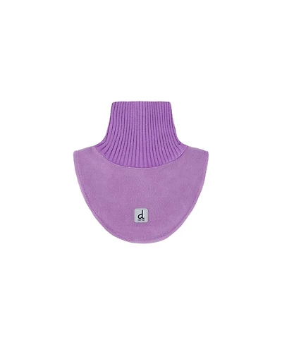 Deux par Deux Little and Big Girl (5-14) Knit and Polar Turtle Neckwarmer