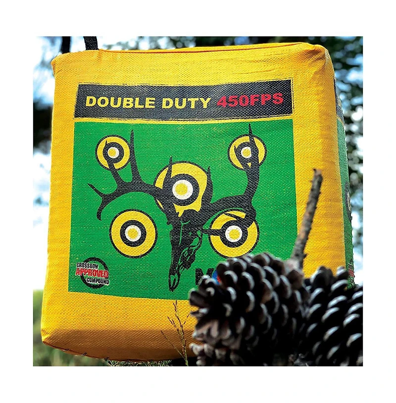 Morrell Targets Morrell Double Duty 450 Fps 4 Sided Cube Field Point Archery Bag Target