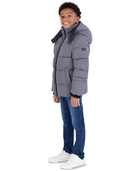 Michael Kors Boys' 5-20 Ripstop Puffer Jacket