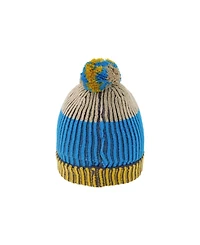 Deux par Deux Toddler Boy (2-4) Winter Knit Hat with Pompom