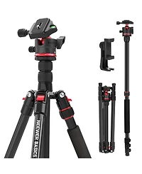 Neewer TP14B Camera Tripod with 182 cm, 13.2 lb for select iPhone models