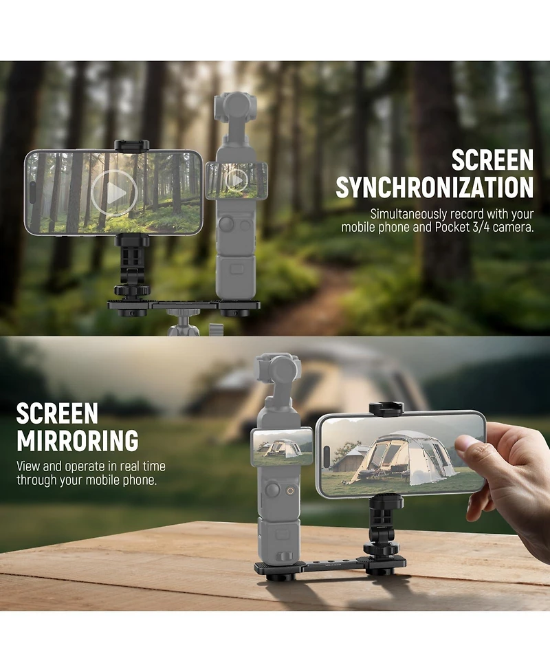 Neewer AC021 Camera Mounting Accessory for Dji Osmo Pocket 4 and Pocket 3