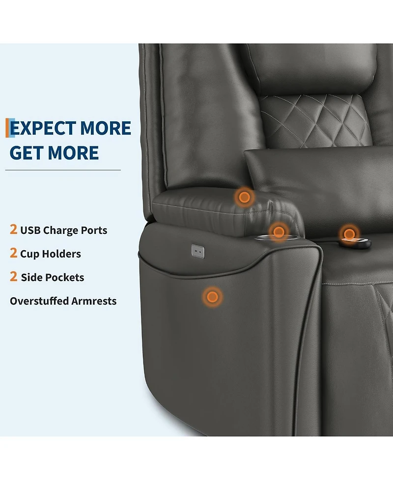 gaomon Electric Power Lift Recliner Chair with Remote