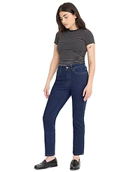 Good American Women's Mid-Rise Straight-Leg Jeans, Regular & Plus