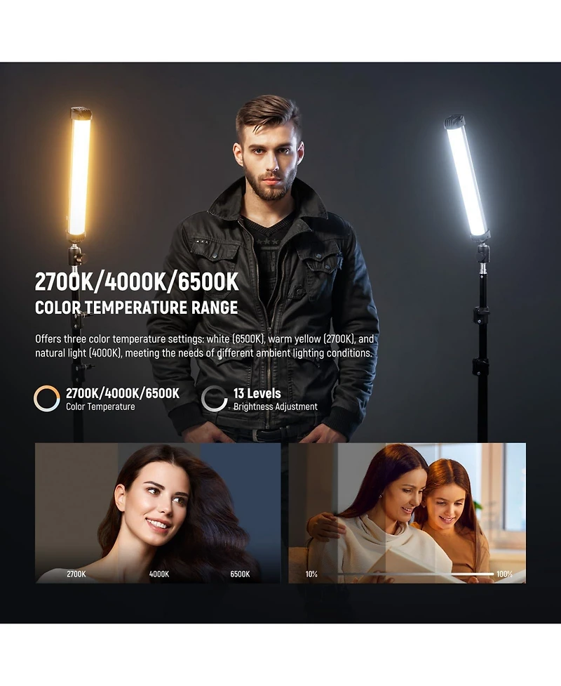 Neewer SL30 Led Video Light with 8W, 2000mAh, CRI95