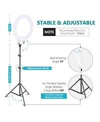 Neewer Rl-18 Ring Light with 18 Inch, 55W for select iPhone models