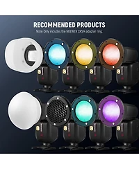 Neewer CRS14 Camera Mounting Accessory for Godox V850III/860II Neewer NW620 NW700 NW760 Z880 Z760