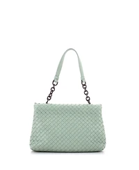 Pre-Owned Bottega Veneta Small Olimpia Shoulder Bag Intrecciato Nappa