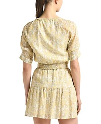 Derek Lam 10 Crosby Women's Thalina Printed Voile Mini Skirt