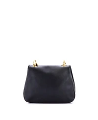 Pre-Owned Gucci Medium Web Blondie Shoulder Flap Bag Leather