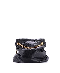 Pre-Owned Balenciaga Medium Crush Chain Tote Leather
