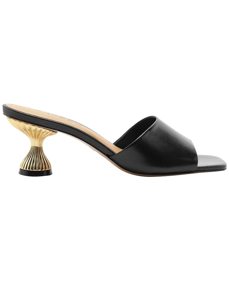 Arezzo Women's Savi Low Stiletto Dress Sandals