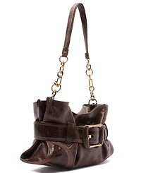 Arezzo Riley Medium Leather Shoulder Handbag
