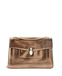 Pre-Owned Bvlgari Medium Serpenti Forever Shoulder Bag Patent