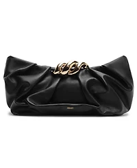 Arezzo Caitlyn Small Leather Clutch Handbag
