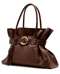 Arezzo Rivera Extra-Large Leather Shopping Handbag