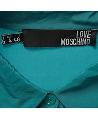 Pre-Owned Love Moschino Women's Satin Top