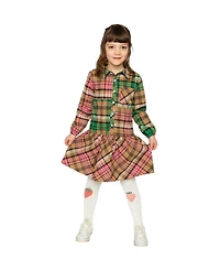 Deux par Little and Big Girl (6Y - 12Y) Shirt Plaid Dress