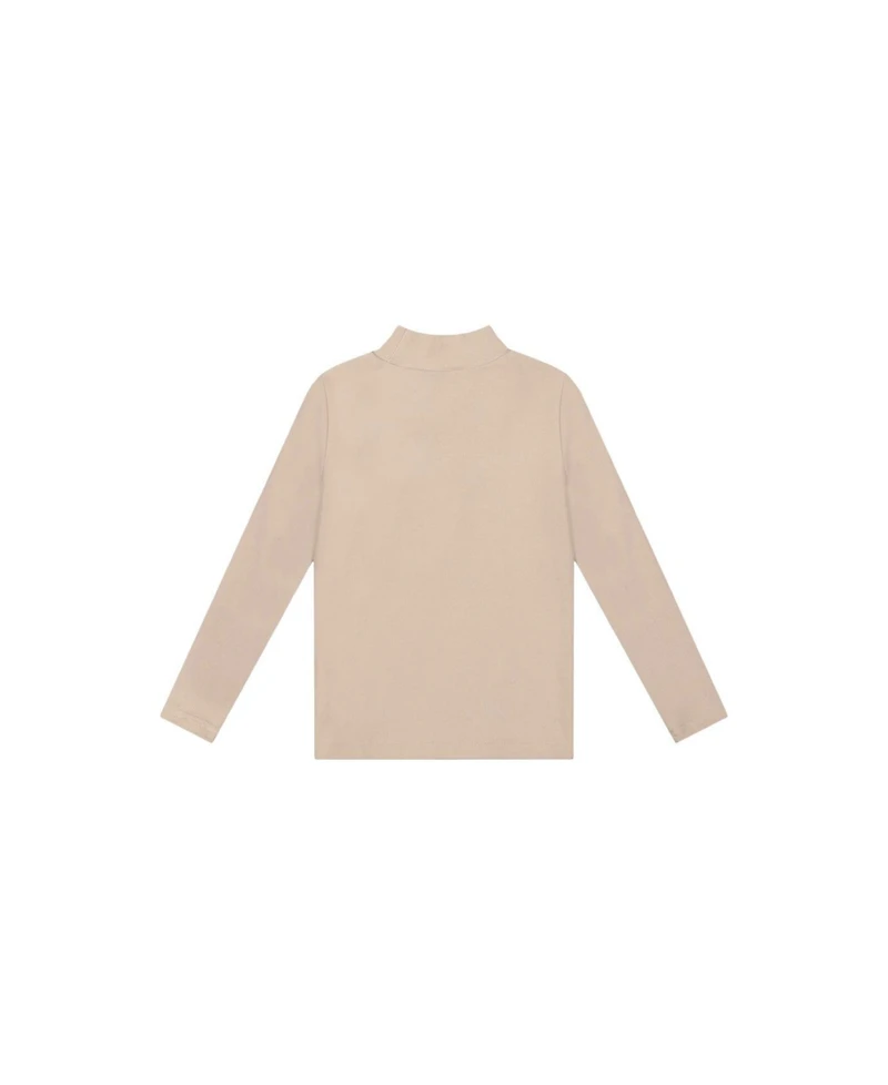 Deux par Toddler Girl's (2T-5T) Brushed Rib Mock Neck Top