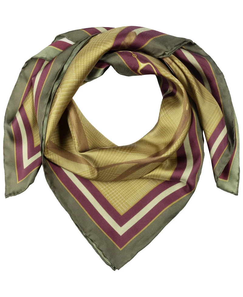 Lauren Ralph Lauren Equestrian Glenplaid Square Scarf