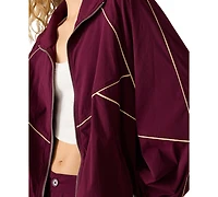 Steve Madden Women's Jacey Zip-Front Jacket