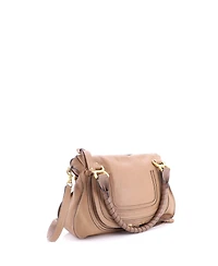 Pre-Owned Chloe Small Marcie Satchel Leather
