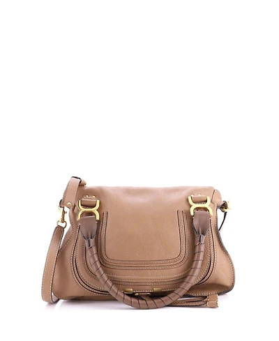 Pre-Owned Chloe Small Marcie Satchel Leather