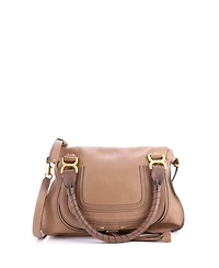 Pre-Owned Chloe Small Marcie Satchel Leather
