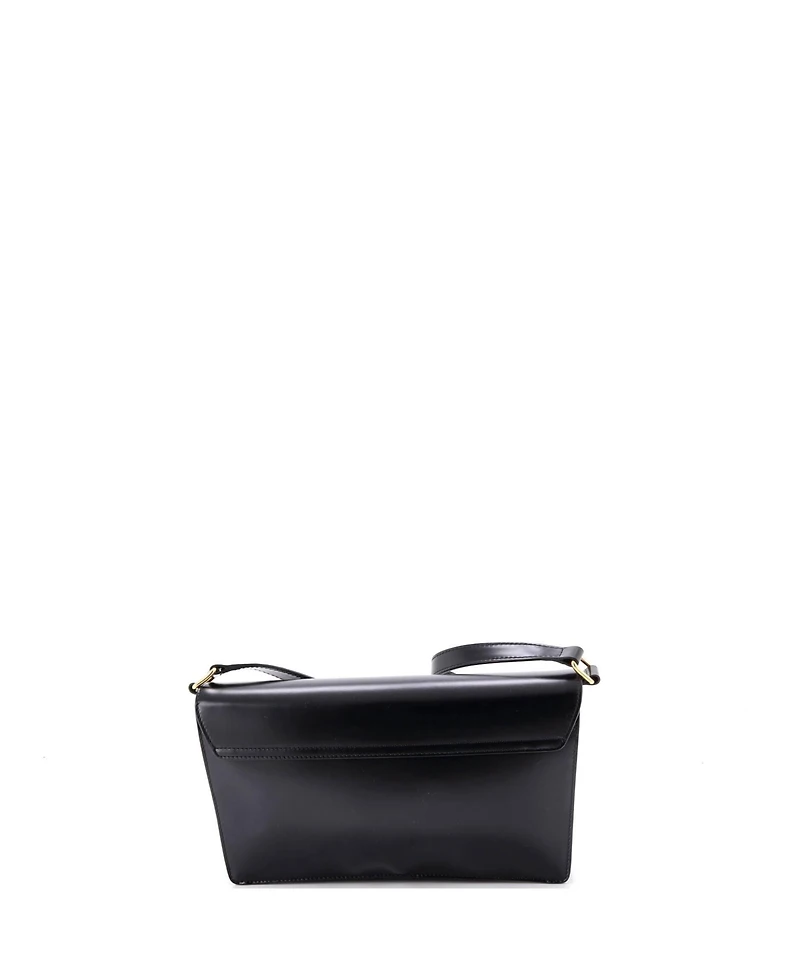 Pre-Owned Celine Trapeze Triomphe Shoulder Bag Smooth Calfskin