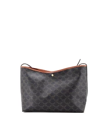 Pre-Owned Celine Soft Shopper Tote Triomphe Coated Canvas