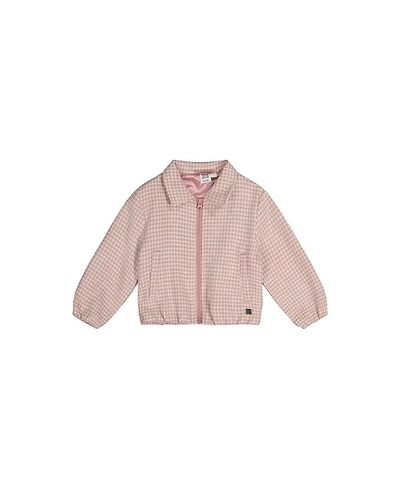 Deux par Little and Big Girl 6-14Y Bomber Jacket Houndstooth