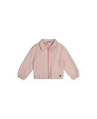 Deux par Little and Big Girl 6-14Y Bomber Jacket Houndstooth