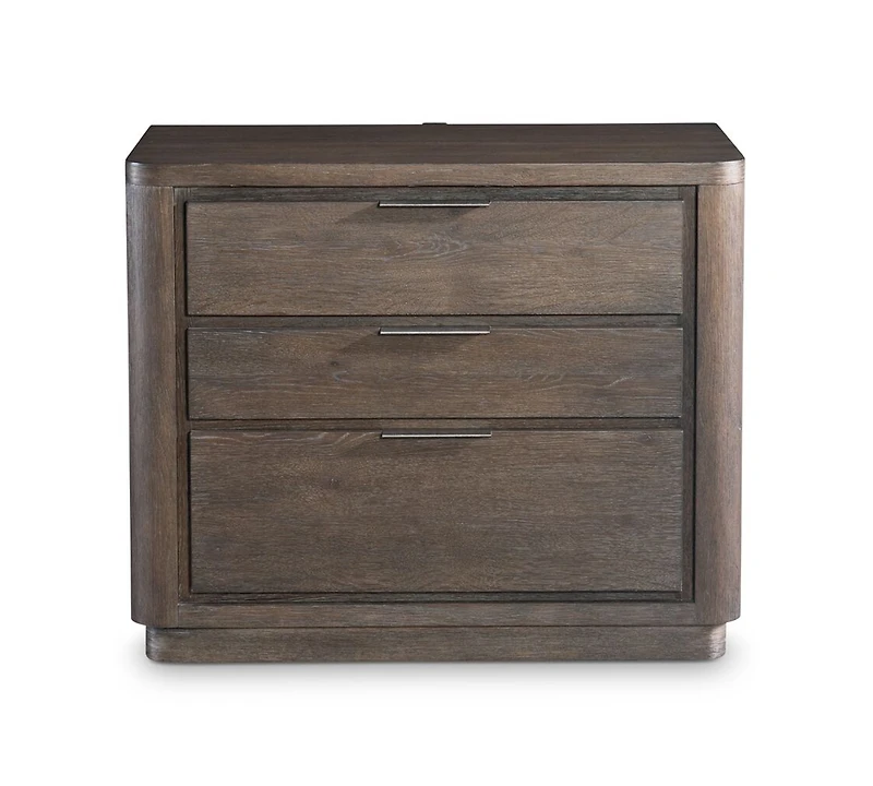 Bernhardt Outline 34" 3-Drawer Nightstand