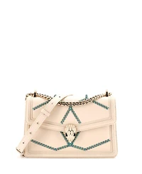 Pre-Owned Bvlgari Small Serpenti Forever Shoulder Bag Whipstitched Leather