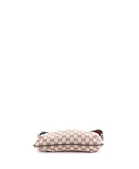 Pre-Owned Gucci Small Web Strap Messenger Bag Gg Canvas