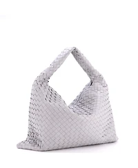 Pre-Owned Bottega Veneta Large Hop Hobo Intrecciato Leather