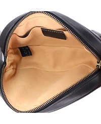 Pre-Owned Gucci Gg Marmont Belt Bag Matelasse Leather